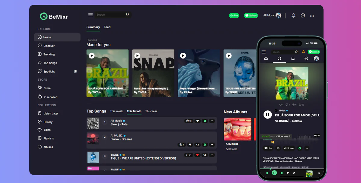 BeMixr - Audio Streaming