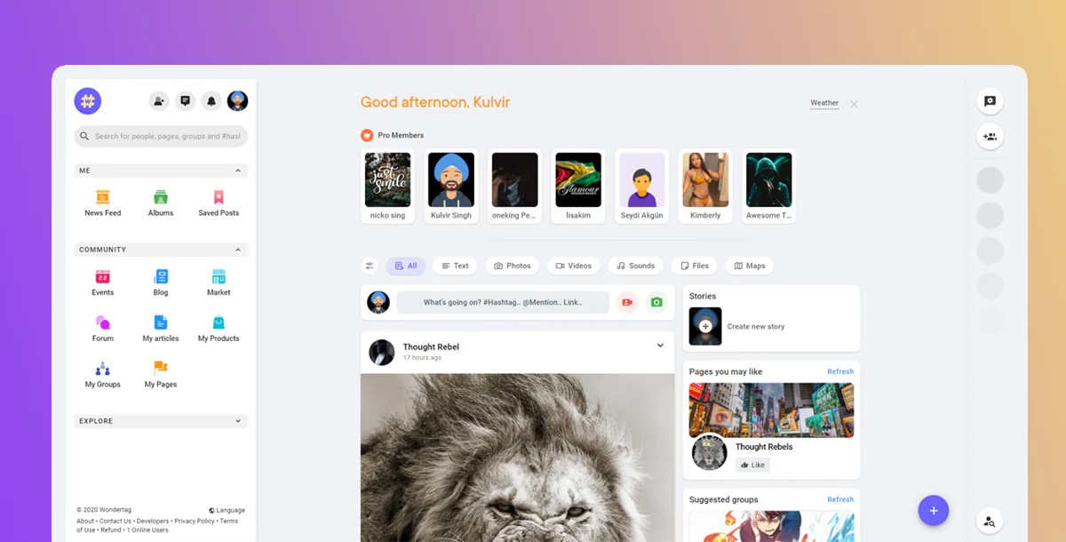 Wondertag - The Ultimate WoWonder Theme