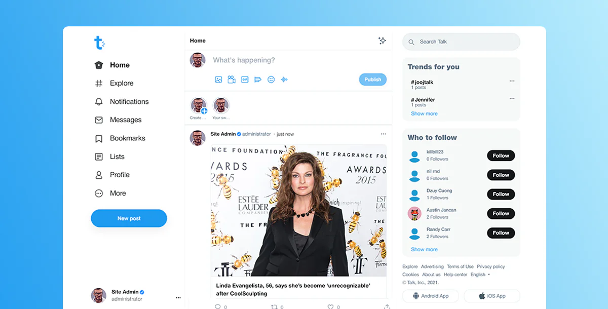 Twitter Clone Script
